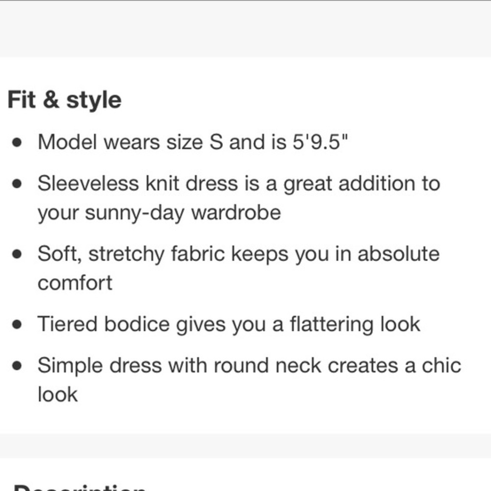 (XXL)- Knox Rose Women's Sleeveless Knit Dress‎ - Picture 3 of 8